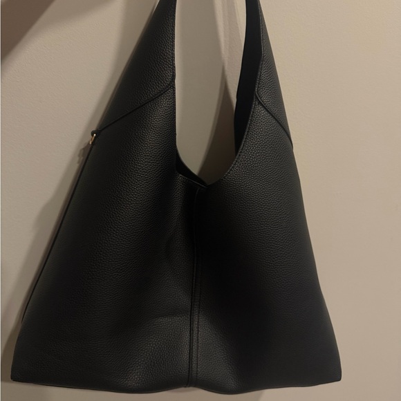 Universal Thread Handbags - Universal Thread Black Pebble-Texture Shoulder Bag